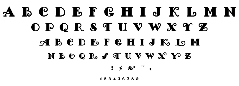 Fancypan font