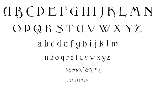 Fantasyone font