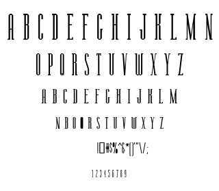Manzanita font