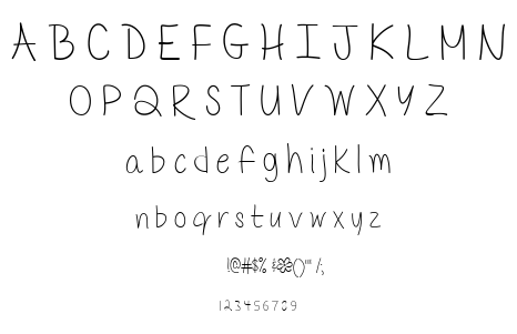 Mf Delicate Little Flower font