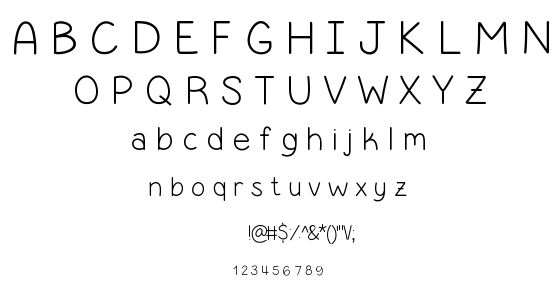 Simple Kind Of Girl font