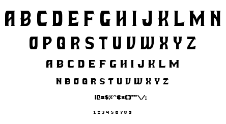 Battle beasts font