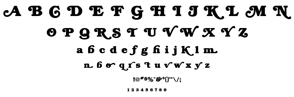 Brook font