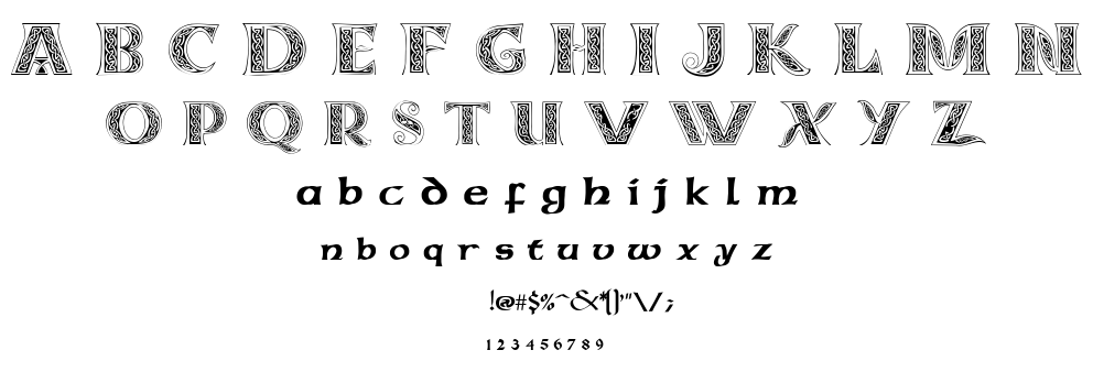 Celticmd font