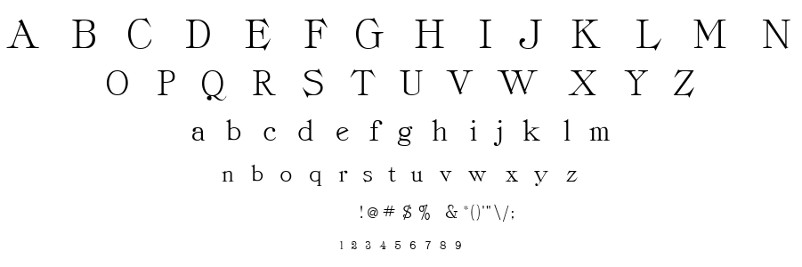 Classrom font