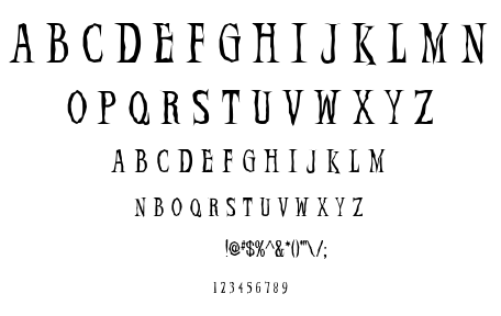 Demonn font