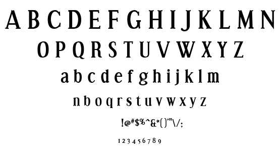 Efflb font