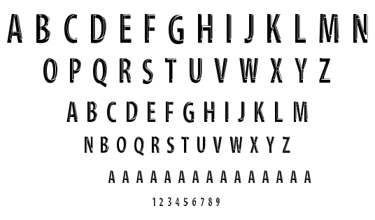 Serious Man font