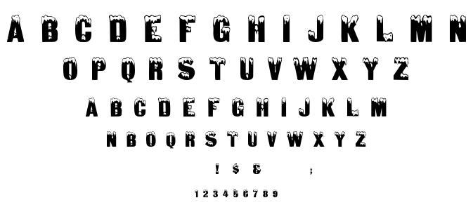 Gloocaps font