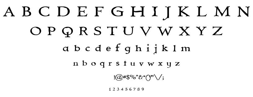 Mmortal font