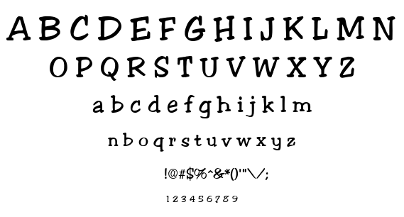 Jester font