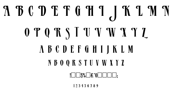 Mazam font