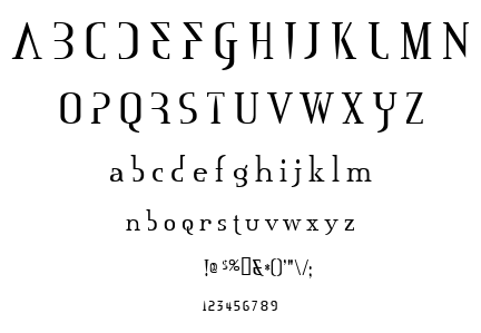 Mississa font