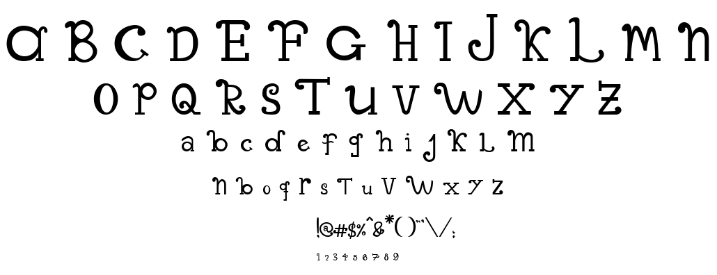 Missyblue font