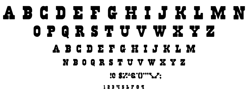 Reg font