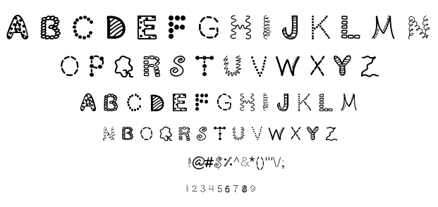 scrapoholic font