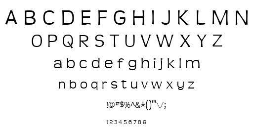 Teenlite font
