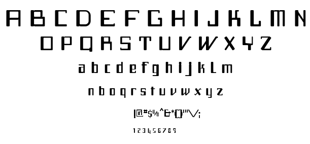 f2 Tecnocrática font