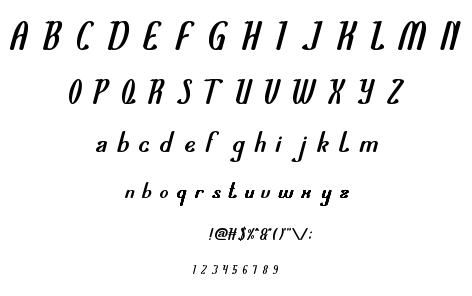 Air Planet font
