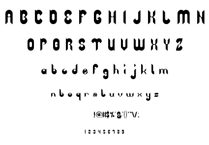 Heavy Metal Gaze font