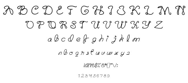 The Good Life font