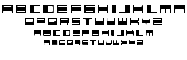 Voker baxer font
