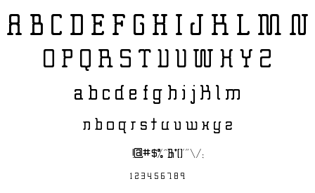 Big Foot font