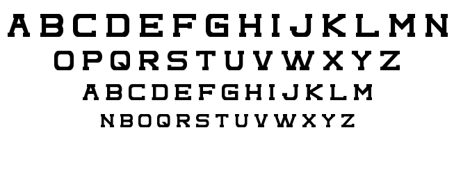 Complex font