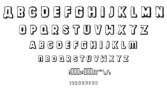Dinarjev republika font