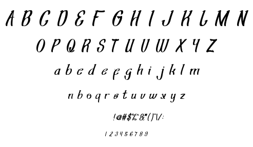 Shining Pearl font