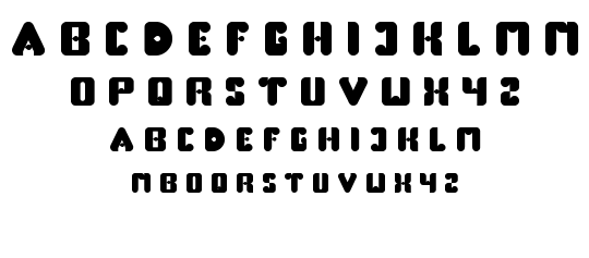 the earth font