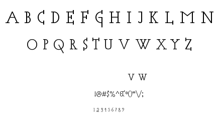 Acca font