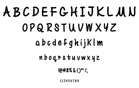 Mf Be Yourself font