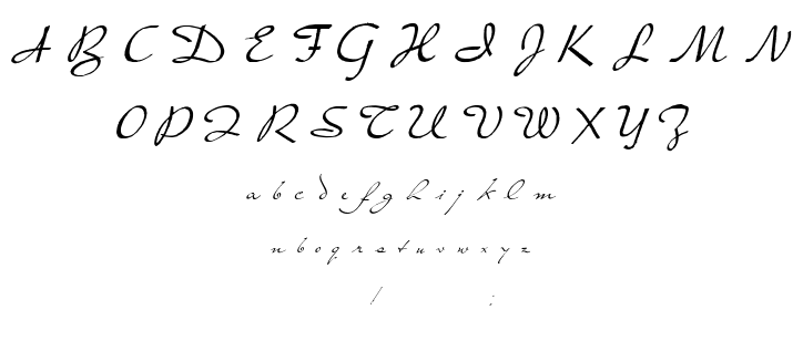 Rester john font