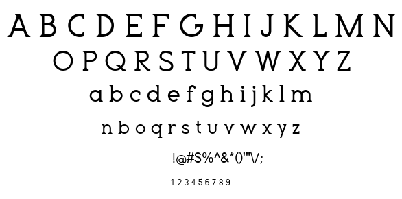 Terembura font