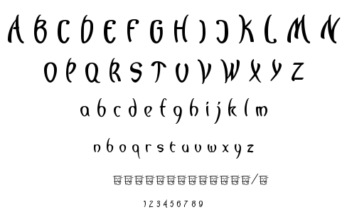 Lagegg font