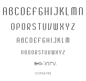 Breve SC font