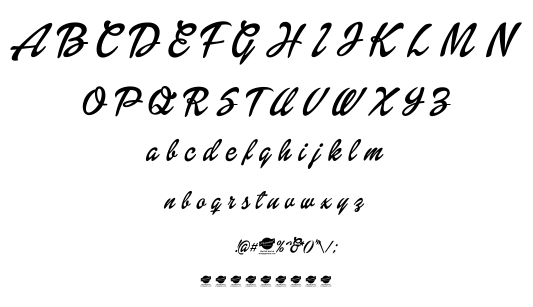 Dollie Script font