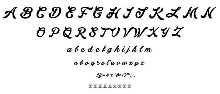 Lakesight font