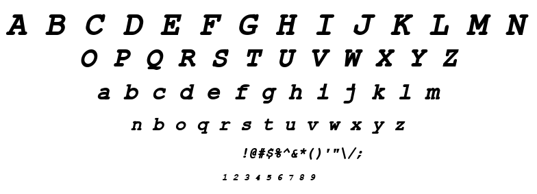 Co1251b font