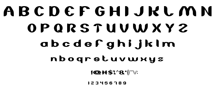 About you font