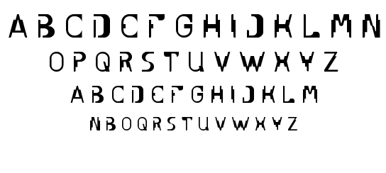 UNDER STAND font