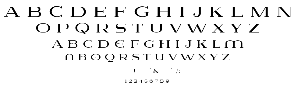 Lausanne font