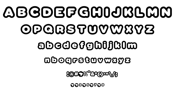 Vacaciones ffp font