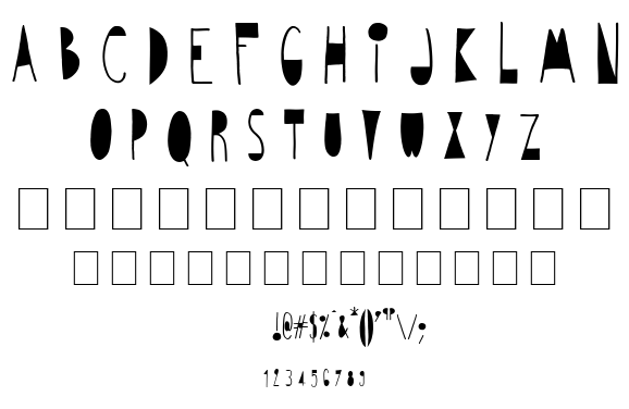 Avantgardiste 1934 font