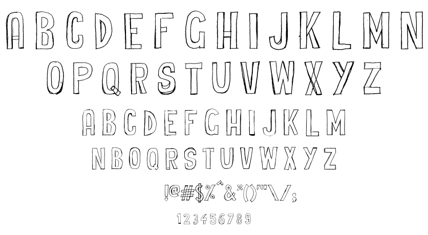Cheap potatoes font