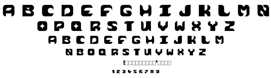 Cosmik orchestra font