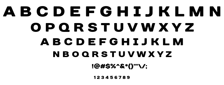 Days Sans Black font