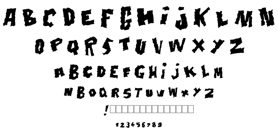 Doonga font