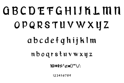 Faerytale woods font